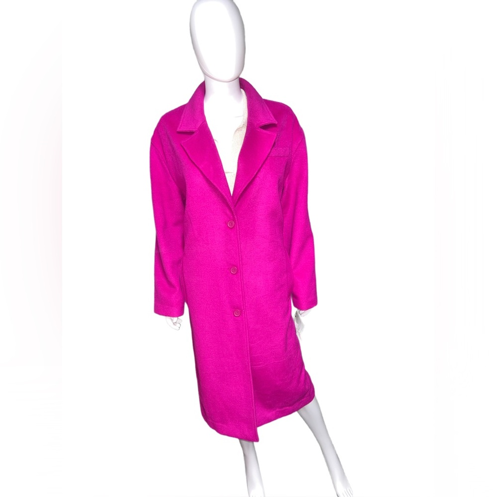 NWT $185 Women's Pink Coat - Picture 2 of 8